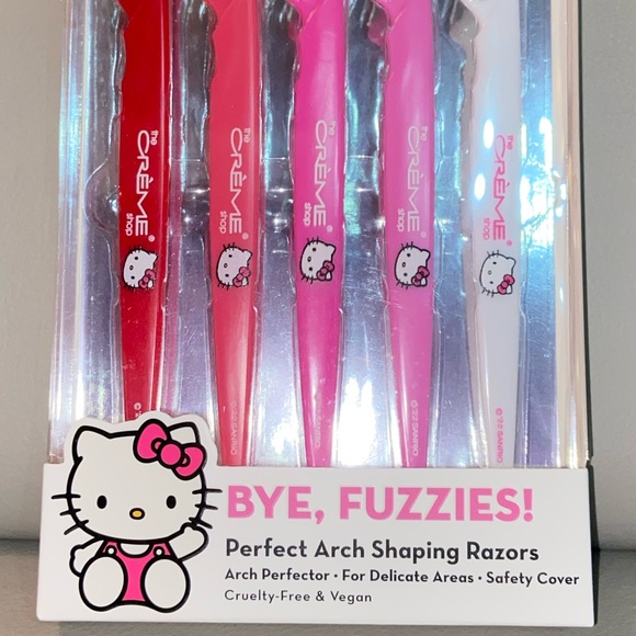 Hello Kitty Arch Shaping Dermaplane Razors (Set of 5) - Picture 2 of 4